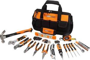 lot 296 image: NEW Worx Nitro Professional 53-Piece Tool Set with Tool Bag