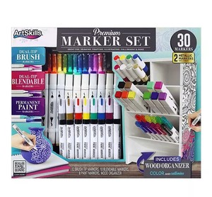 lot 310 image: NEW ArtSkills Premium Marker Set with Display