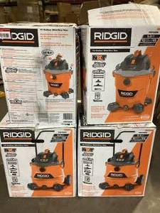 Lot of Assorted WetDry Shop Vacs Various Models and Conditions  Customer Returns See Pictures