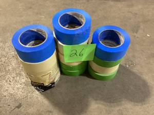 Lot of Assorted Masking Tape Customer Returns See Pictures