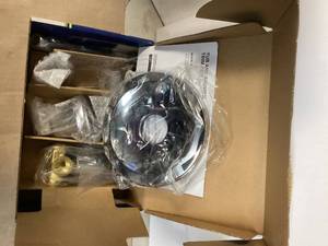 Single-Handle 1-Spray Shower Faucet Only in Chrome (Valve Included) Customer Returns See Pictures