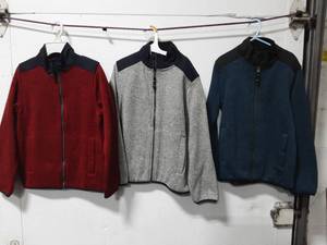 lot 48 image: 3-Boys Chaps Size 8 Jacket Sweaters (Like New)