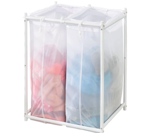 lot 408 image: mDesign Laundry Hamper Organizer
