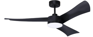 lot 51 image: Smart Ceiling Fan Light - BROWN