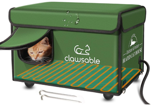 lot 72 image: Heated Cat House for Outdoor Cat in Winter