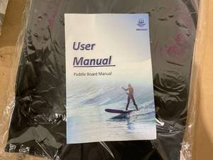 lot 69 image: Dreizack Inflatable Stand Up Paddle Board with SUP Accessories&Backpack,Touring All Water,106x32x6