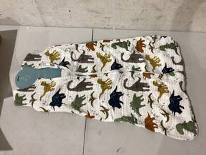 lot 425 image: Dinosaur Cotton Muslin Sleep Bag