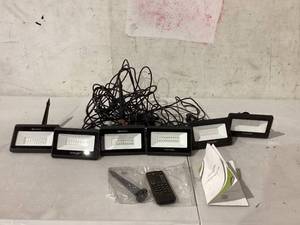 lot 438 image: SET OF 6 NOVOSTELLA LED Flood Light Outdoor