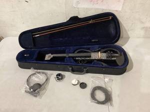 lot 489 image: Electric Violin, Mute Function, Adjustable Sound Quality