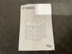 lot 177 image: Hoobro Dog Crate Furniture