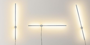 lot 184 image: SET OF 2 Ditoon Brush Nickel Plug in Wall Sconces