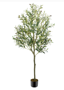 lot 340 image: Artificial Olive Tree