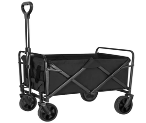 lot 126 image: Folding Wagon Cart Collapsible Outdoor Utility