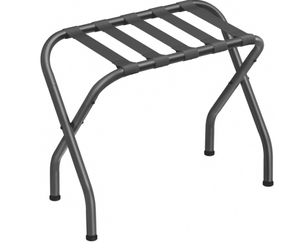 lot 134 image: SONGMICS Luggage Rack, Black