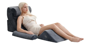 lot 308 image: SET OF 6 Orthopedic Bed Wedge Pillows