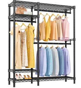 lot 390 image: VIPEK V2 Garment Rack Metal Clothing Rack for Hanging Clothes