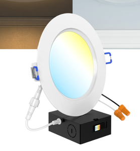 lot 479 image: LOT OF 16 Recessed LED Lighting
