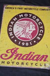 lot 40 image: NEW - Metal Sign Wall Art 16 x 12 Factory Sealed