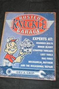 lot 41 image: NEW - Metal Sign Wall Art 16 x 12 Factory Sealed