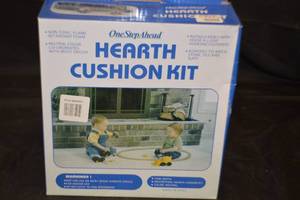 lot 47 image: One Step Ahead Hearth Cushion Kit Fireplace Hearth Safety Padding