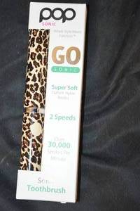 lot 63 image: Pop Sonic Portable GoSonic Toothbrush