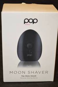 lot 154 image: Pop Sonic Moon Shaver Personal Shaving Device - Black