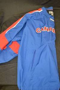 lot 140 image: Set of NHL Licensed Montreal Canadiens Windbreakers - Regular and Hockey Jersey Style - XL