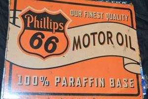 lot 162 image: NEW - Metal Sign Wall Art 16 x 12 Factory Sealed