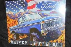 lot 167 image: NEW - Metal Sign Wall Art 16 x 12 Factory Sealed