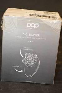 lot 17 image: Pop Sonic 5.0 Shaver for Face, Head, and Body