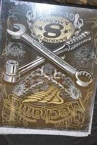 lot 33 image: NEW - Metal Sign Wall Art 16 x 12 Factory Sealed
