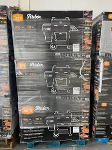 (95 Units) Brand New - Oklahoma Joes Rider 900 Pellet Grill - $75,000 Retail