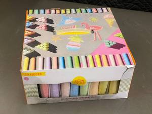 lot 84 image: Sidewalk Chalk 120 pieces                      C3