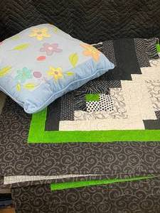lot 112 image: Blanket and Pillow                              I 2