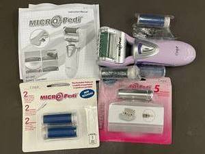 lot 113 image: Micro Pedi with refill carts                    I 2