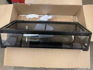 lot 150 image: Reptile Zoo Cage New 3 feet by 18 inches and 8 inches deep        P4