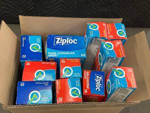 lot 181 image: Gallon Ziplock Bag Box                                             L2