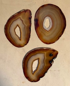 Six Stunning Agate Slices