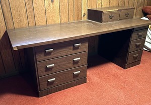 Vintage 4 Piece Desk