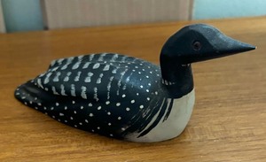 Trio of Darling Loon Figurines
