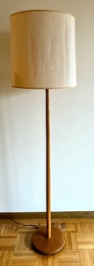 Vintage Mid Century Modern Swedish Teak Floor Lamp