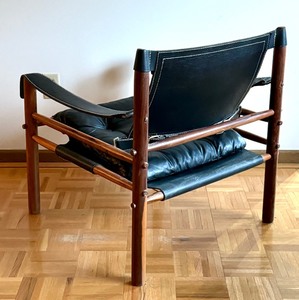 Vintage Mid Century Modern Sirocco Lounge Chair by Arne Norell