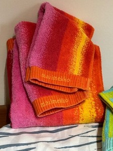 Vintage Marimekko Towels and Sheet
