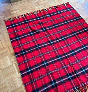 Vintage Faribo Fluff Loomed Blanket