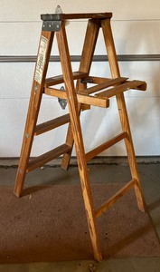 Wooden Ladder by Ajax