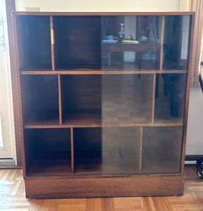 Mid Century Rosewood Display Case