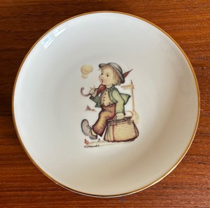 Farewell and The Merry Wander Hummel Plates