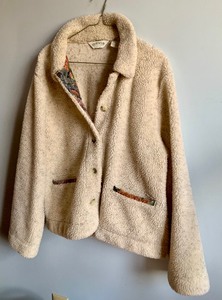 Womens Fleece Orvis Button Up Jacket