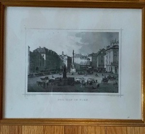 Two Pieces of Vintage Framed Art