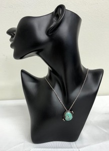 Vintage Turquoise Pendant Necklace